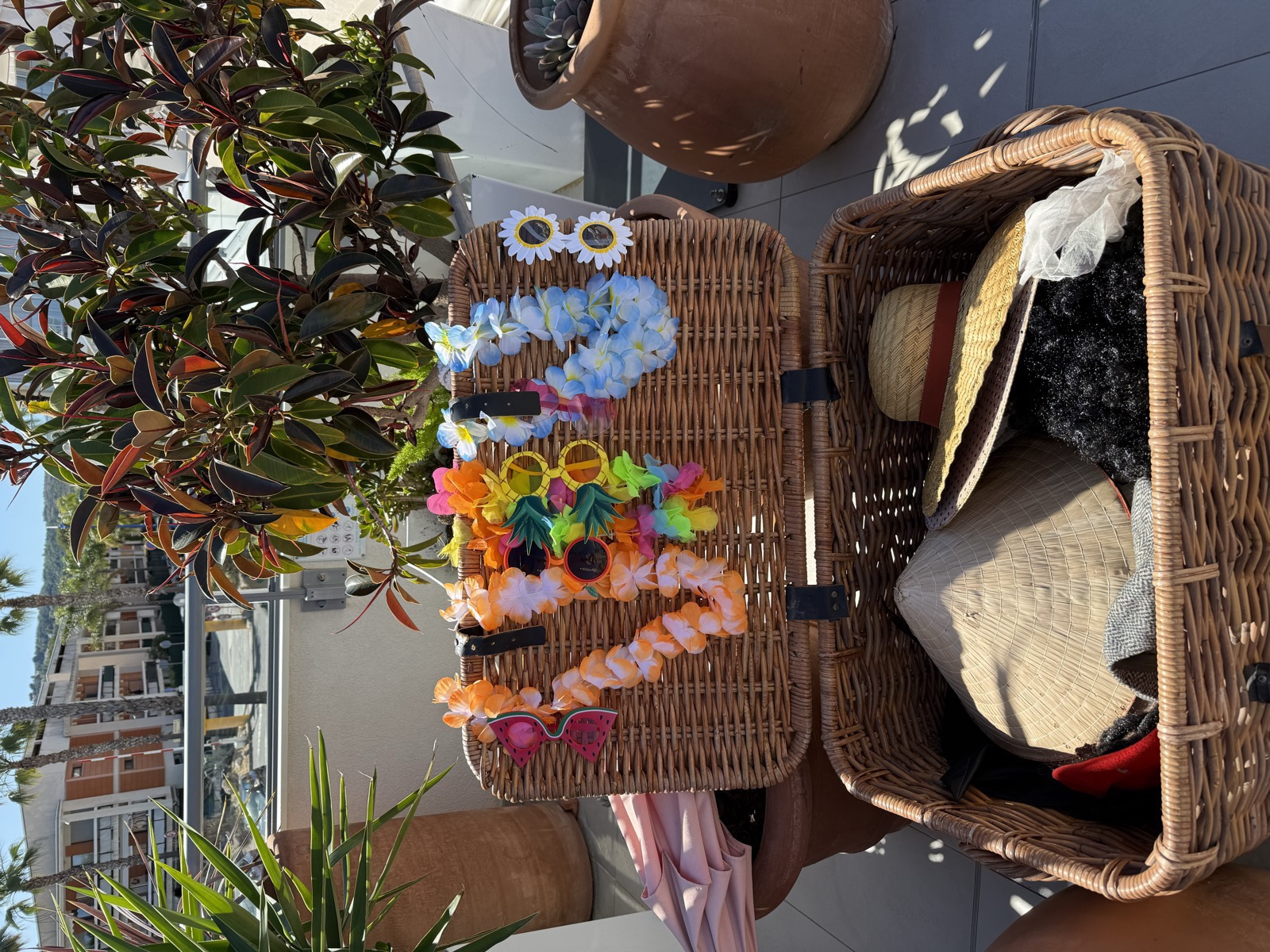 Accessoires et déguisements de la borne photo